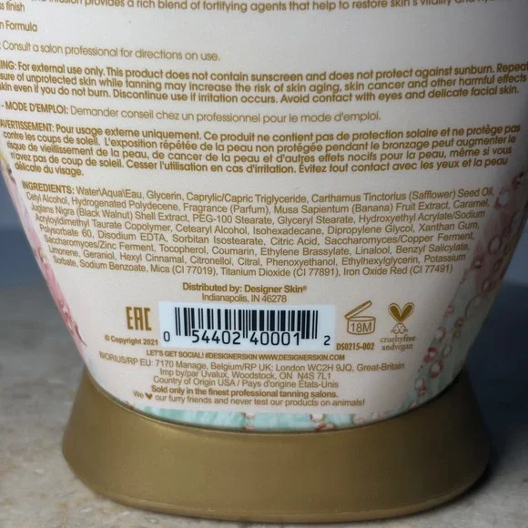 Designer Skin Tattle Tail Untamed Natural Bronzer Golden Mineral Glow 13.5 FL OZ